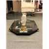 Image 2 : Custom built glasstop coffee table w/ plexiglass horse head motif (From the horror drama show)
