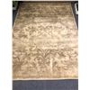 Image 1 : contemporary off-white area rug - approx 5ft x 8ft (From the superhero show)