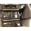 Image 2 : Group of 8 hanging metal light fixtures & 2 Led cordless picture lights w/ remotes (From the superhe
