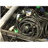 Image 2 : 3 boxes of assorted electrical - Lamp & lighting cords (From the superhero show)