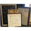 Image 1 : Group of 4 assorted message / sign boards (From the superhero show)