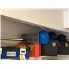Image 1 : Group of 5 assorted toolboxes & 3 safety hard hats (From the superhero show)