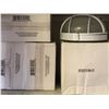 Image 2 : Group of 9 "New" outdoor light fixtures w/ white metal cage cover (From the superhero show)