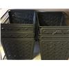 Image 2 : Shelf lot of small grey metal baskets & 3 "New" outdoor light fixtures (From the superhero show)