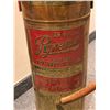 Image 2 : Vintage copper & brass 2 1/2 gallon Pyrene copper pump tank (From the superhero show)