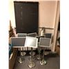 Image 1 : Group of 10 assorted display stands (From the superhero show)