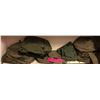 Image 1 : Shelf lot of approx 10 misc. canvas army bags (From the superhero show)