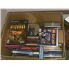 Image 2 : Box of dvds, cd's, PC games & 3 board games - roulette / glow pong (From the superhero show)