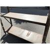 Image 2 : Adjustable metal shelves rolling rack Approx 8 1/2 tall ft x 7 wide ft x 2 ft deep