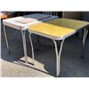 Image 2 : 2 retro 1950s chrome & formica dining tables (From the thriller show)