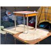 Image 1 : Group of 3 retro 1960s chrome & formica tables (From the thriller show)