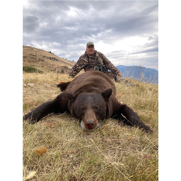 5 Day Fully Guided British Columbia Black Bear Hunt   Ashnola Guide Outfitter