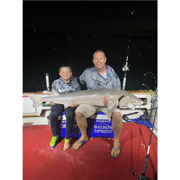 Sturgeon Fishing Trip  BT Outfitters