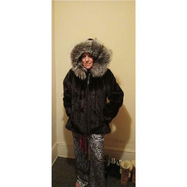 Natural Ranch Mink 28 inch Parka   Cascade Furs    John Hayes  (616) 957-4936