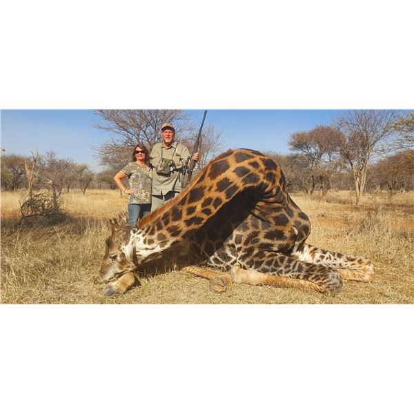 5 Day   Tsessebe and Giraffe Hunt for one Hunter   Chris DuPloy
