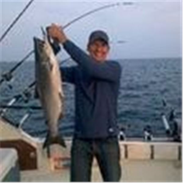 Michigan Salmon & Trout Fishing  Trip with Tiny Bubbles
