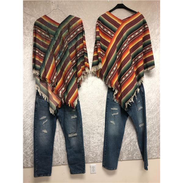 "Superhero Show - Season 4 Ep. 1/3/8" - #5 Hero - Group of 2 complete retro/hippie outfits - include