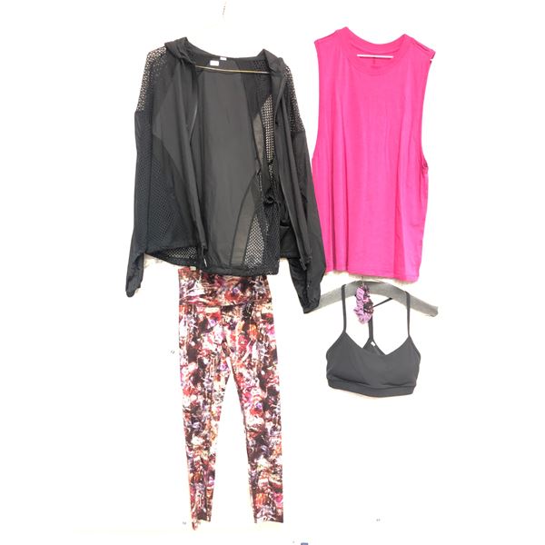 "Superhero Show - Season 6 Ep. 12" - #4 Hero - Complete Yoga outfit - includes Top (Lululemon - Hot 