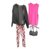 Image 1 : "Superhero Show - Season 6 Ep. 12" - #4 Hero - Complete Yoga outfit - includes Top (Lululemon - Hot 