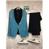Image 1 : "Superhero Show - Season 5 Ep. 3" - #61 Hero - 1989 DJ outfit - includes Jacket(Zara men - Lt. blue/