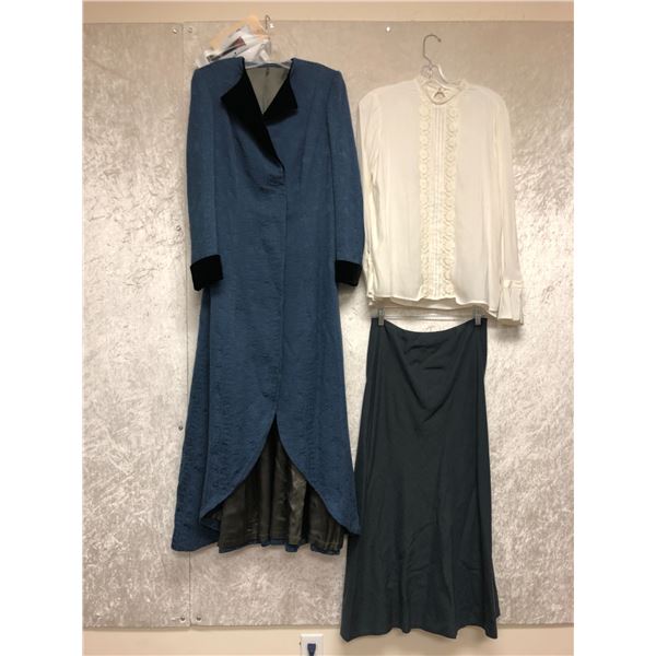 "Superhero Show - Season 1 Ep. 12" - #12 Hero - Complete 1800s outfit - includes Blue coat/H & M ecr