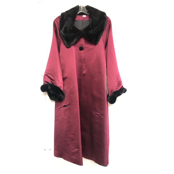 "Superhero Show - Season 3 Ep. 13" - #116 Hero Stunt - 1960s long trench coat - broken down wardrobe