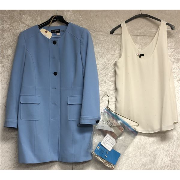 "Superhero Show - Season 3 Ep. 16"- #60 Hero - 1990's outfit - includes Karl lagerfeld blue 3/4 leng