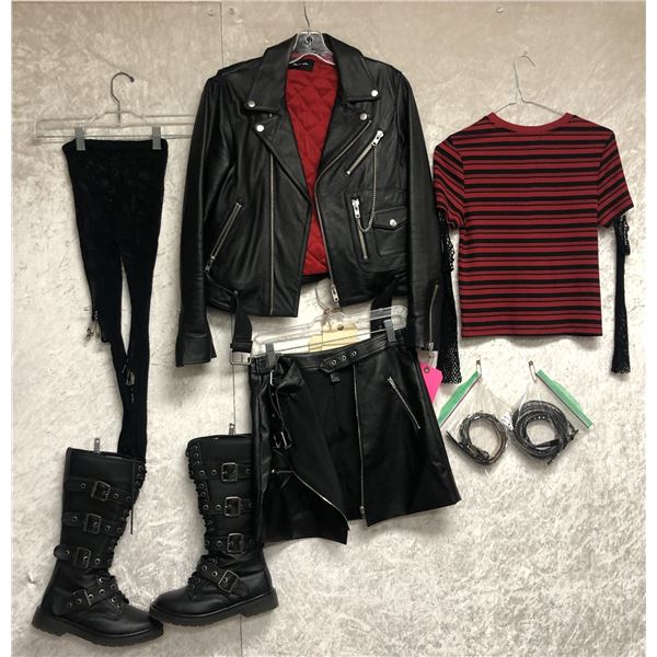 "Superhero Show - Season 4 Ep. 03"- #151 Hero Stunt - Complete 'punk' outfit - includes The Kooples 