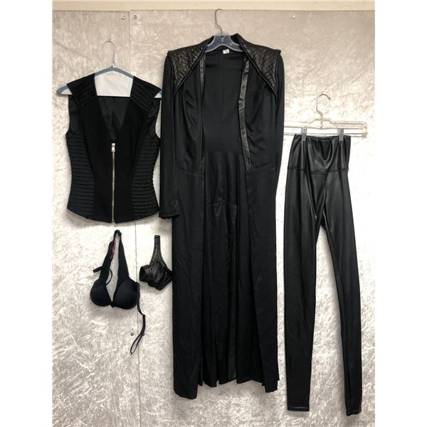 "Superhero Show - Season 1 Ep. 12"- #11 Hero - 'Assassin' 4pc outfit - includes long coat w/leather 