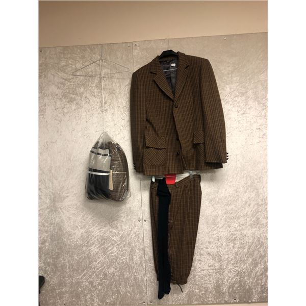 "Superhero Show - Season 5 Ep. 14"- #4 Hero - '1914' 4pc outfit - includes brown herringboe jacket/b