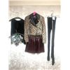 Image 1 : "Superhero Show - Season 6 Ep.1/7 "- #8 Hero - Complete 'punk' outfit - includes Guess leopard print
