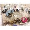 Image 2 : "Superhero Show" - large lot of assorted 1980s earrings - approx. 40 pcs