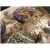 Image 2 : Box lot of vintage jewelry from the show - includes mostly necklaces