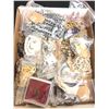 Image 3 : Box lot of vintage jewelry from the show - includes mostly necklaces