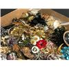 Image 2 : Box lot of vintage jewelry from the show - includes mostly pins