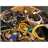 Image 3 : Box lot of vintage jewelry from the show - includes mostly bracelets - approx. 166 pcs