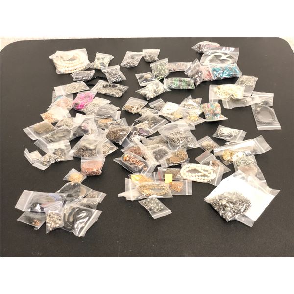 Box lot of vintage jewelry from the show - includes mostly necklaces - approx. 70 pcs