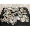Image 1 : Box lot of vintage jewelry from the show - includes hoop earrings - approx. 202 pcs