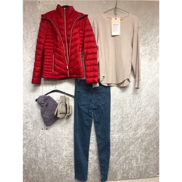 "Superhero Show" - Season 6 Ep. 11 - #53 Hero - 5pc hiking outfit - includes Michael Kors red jacket