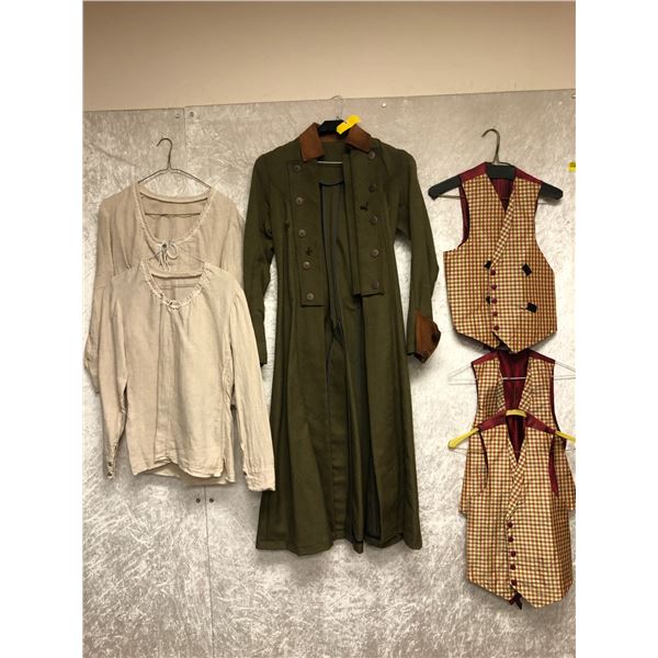 "Superhero Show" - Season 6 Ep. 08- #1 Hero - 1890s outfit - includes MTO green w/tan duster (w/bull