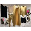 Image 1 : "Superhero Show" - Season 4 Ep. 9- #151 Hero Stunt - Complete golden wrestling outfit - includes rob