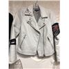 Image 2 : "Superhero Show" - 'Punk' outfit - includes white leather jacket/white tank top & black plain shirt 