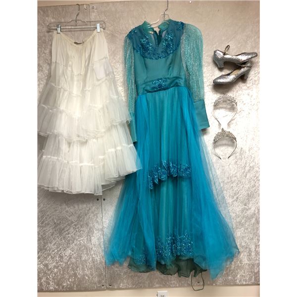 "Superhero Show" - Season 5 Ep. 3 -  Hero - Complete 'Godmother' outfit - includes blue dress/white 
