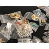 Image 2 : Box lot of vintage jewelry from the show - includes mostly earrings - approx. 172 pcs