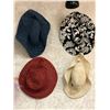 Image 1 : "Superhero Show" - Hero - Group of 4 summer hats - *HOTSTOCK* (Vintage-looking)