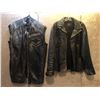 Image 1 : "Superhero Show" - Group of 2 custom-designed vintage/funky leather jackets *HOT STOCK*