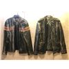 Image 1 : "Superhero Show" - Group of 2 custom-designed vintage/funky leather jackets *HOT STOCK*