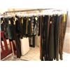Image 2 : "Superhero Show" - Rack full of women's & men's pants/ trousers/ jeans/ shorts, etc. - approx. 65 pc