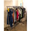 Image 1 : "Superhero Show" - Rack full of assorted vintage clothing - bleached t-shirts/ vintage/funky shirts/