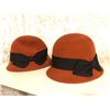 Image 1 : "Superhero Show" - Group of 2 ladies vintage fedora hats